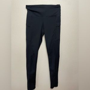 Black Pocket Leggings